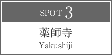 薬師寺 Yakushiji